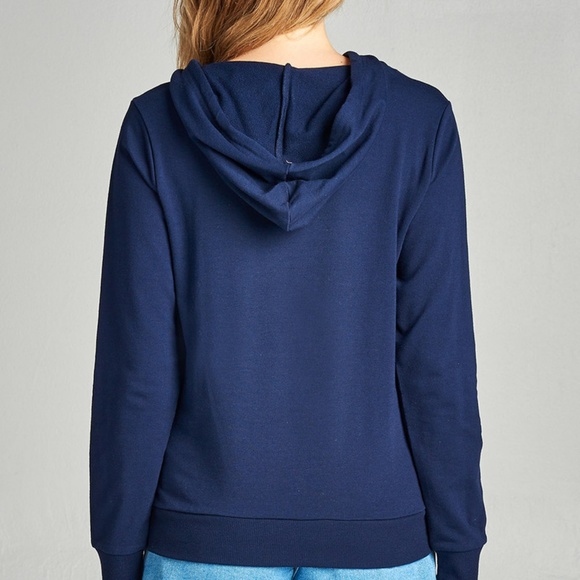 Sequin Embellished hoodie - Picture 3 of 4